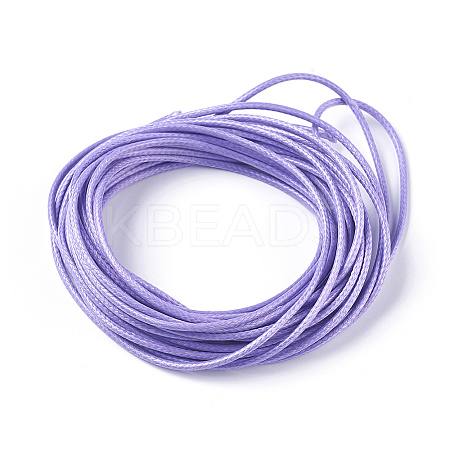 Braided Korean Wax Polyester Cords YC-WH0001-01-1