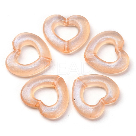 Luminous Transparent Acrylic Beads MACR-D024-19A-1
