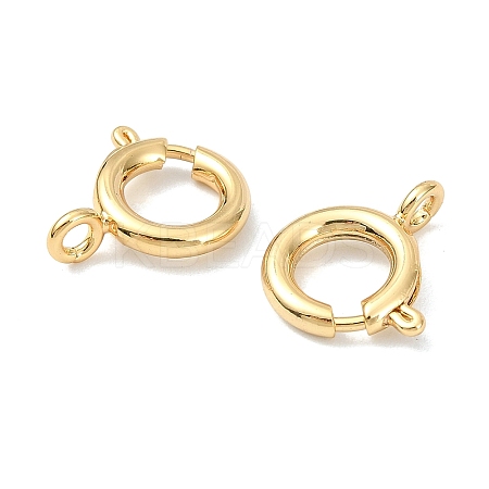 SHEGRACE Brass Spring Ring Clasps XGRPCN257-222G-1