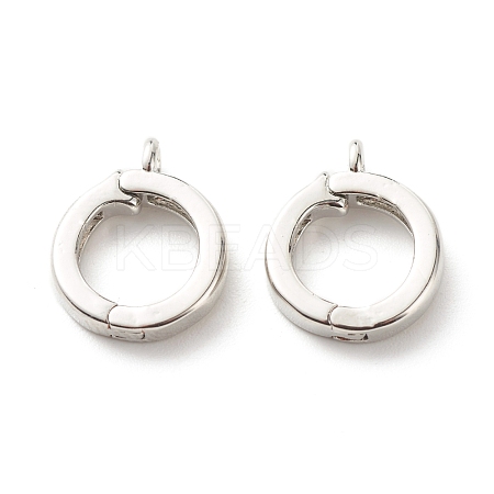 Eco-Friendly Brass Charms KK-G405-12P-RS-1