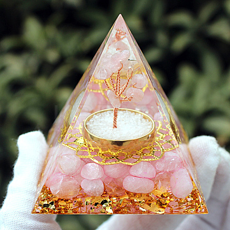 Orgonite Pyramid Resin Energy Generators PW-WG427A5-01-1