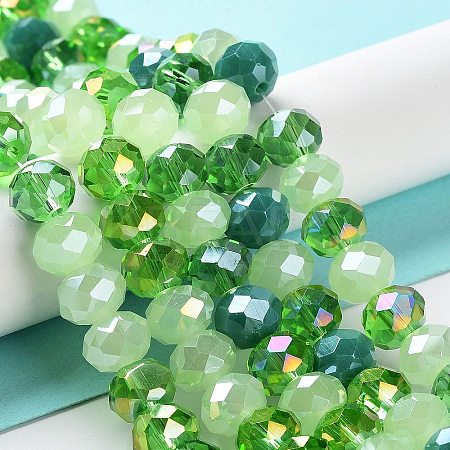 Glass Beads Strands EGLA-A034-M10mm-11-1