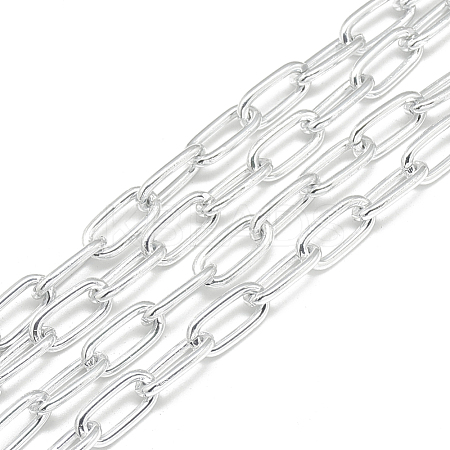 Aluminum Paperclip Chains CHA-S001-079-1