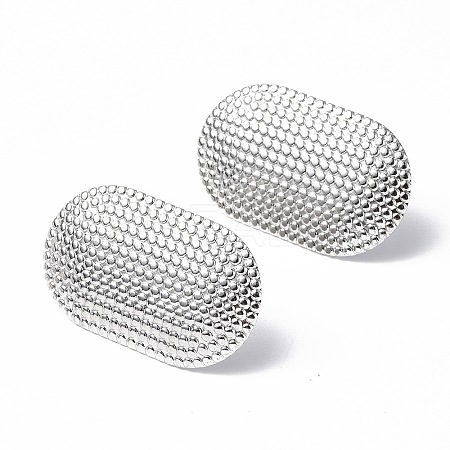Non-Tarnish 304 Stainless Steel Stud Earring Findings STAS-F286-19P-1