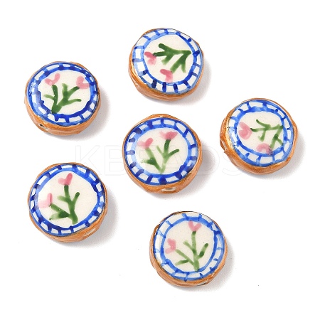 Handmade Porcelain Beads PORC-C008-04B-1