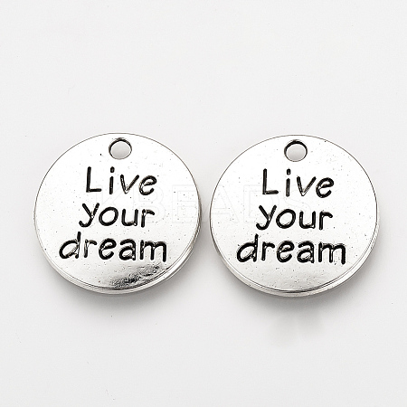 Tibetan Style Alloy Pendants LS-X-TIBEP-Q078-18AS-NR-1