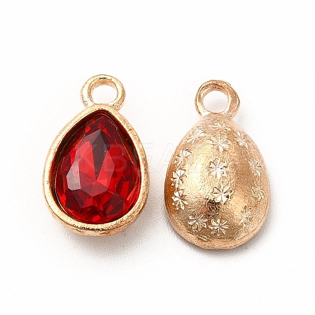 Faceted Glass Rhinestone Pendants GLAA-I051-A21-1
