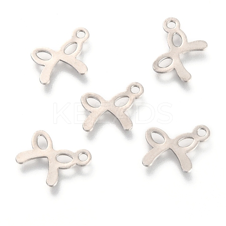 Non-Tarnish 201 Stainless Steel Charms STAS-H143-08P-1