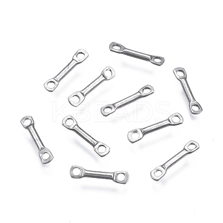 Tarnish Resistant 304 Stainless Steel Link Connectors STAS-S117-019A-1