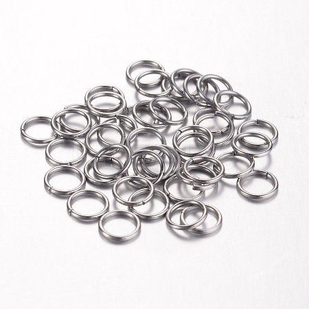 Tarnish Resistant 304 Stainless Steel Open Jump Rings LS-STAS-D438-05-1