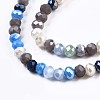 Glass Beads Strands X-GLAA-T006-16D-3