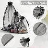 100pcs 3 Styles Large Organza Pouches Portable Shoes Bag Travel Storage Drawstring Bags OP-SP0001-04-5