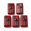 Baking Paint Glass Enamel Beads LAMP-Q045-07D-1