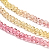 Transparent Painted Glass Beads Strands DGLA-A034-T2mm-A07-4