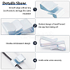 Spring Steels Cable Management Clips AJEW-WH0248-175-4