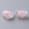 Transparent Acrylic Beads TACR-S152-08A-08-3