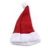 Christmas Hat Velvet Wine Bottle Cover AJEW-M012-01B-3