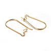 304 Stainless Steel Hoop Earring Findings STAS-P223-01G-05-2