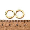 304 Stainless Steel Clear Cubic Zirconia Hoop Earrings EJEW-D331-18B-G-3