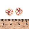 Alloy Enamel Pendants FIND-D044-12G-01-3