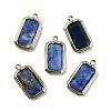 Natural Sodalite Pendants G-U019-04G-03-1