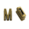 Tibetan Style Alloy Letter Slide Charms X-TIBEB-Q055-13AB-NR-1
