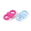 UV Plating Opaque Acrylic Links/Connector Charms SACR-T017-66M-2