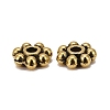 Tibetan Style Alloy Beads Daisy Spacer Beads LF1249Y-01AG-RS-3