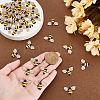 60Pcs Alloy Enamel Cabochons FIND-ME0003-49-3