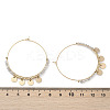 304 Stainless Steel Natural Labradorite Chandelier Earrings EJEW-Z089-36G-02-5