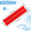 Paper Car Hood Cover Sticker DIY-WH0419-76A-2