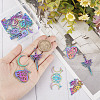 20Pcs 10 Style 304 & 201 Stainless Steel Pendants STAS-SC0004-72-3