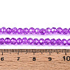 Baking Paint Glass Beads Strands EGLA-Q120-D-A02-4