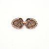 Eco-Friendly Zinc Alloy Hook Clasps LS-PALLOY-WH0031-02R-1