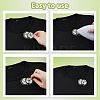 21Pcs Gamble Theme Polyester Embroidery Cloth Iron On/Sew On Patches DIY-FH0009-63-5