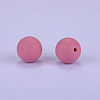 Round Silicone Focal Beads SI-JX0046A-78-2