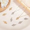 201 Stainless Steel Pendants STAS-UN0019-48-3