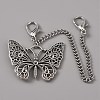 Zinc Alloy Shoe Curb Chains FIND-WH0114-64B-1
