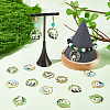 18Pcs 9 Style Light Gold Plated Alloy Enamel Pendants ENAM-SC0004-29-4