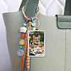Heat Transfer Blank PU Leather ID Card Holder AJEW-WH20018-184-7