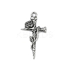 316 Surgical Stainless Steel Pendants STAS-G349-36AS-1