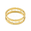 304 Stainless Steel Chain Shape Finger Ring RJEW-C084-01A-G-2