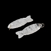 Natural Quartz Crystal Carved Pendants G-G314-01G-09-2