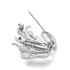 Swan Alloy Brooch JEWB-C037-33A-P-3