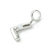 Rack Plating Brass with ABS Plastic Pearl European Dangle Charms KK-G501-02L-P-2