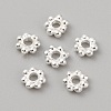 925 Sterling Silver Spacer Beads STER-WH0016-13B-1