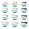 120Pcs 12 Style Iron Alligator Hair Clips Findings PHAR-TA0001-08-3
