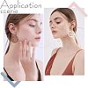 DIY Wooden Dangle Earring Making Kits DIY-FH0002-82-5
