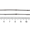 Brass Curb Chains Necklaces for Women NJEW-D302-06B-3