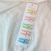 10Pcs Macaron Color Alloy Alligator Hair Clips PW-WG52205-01-1